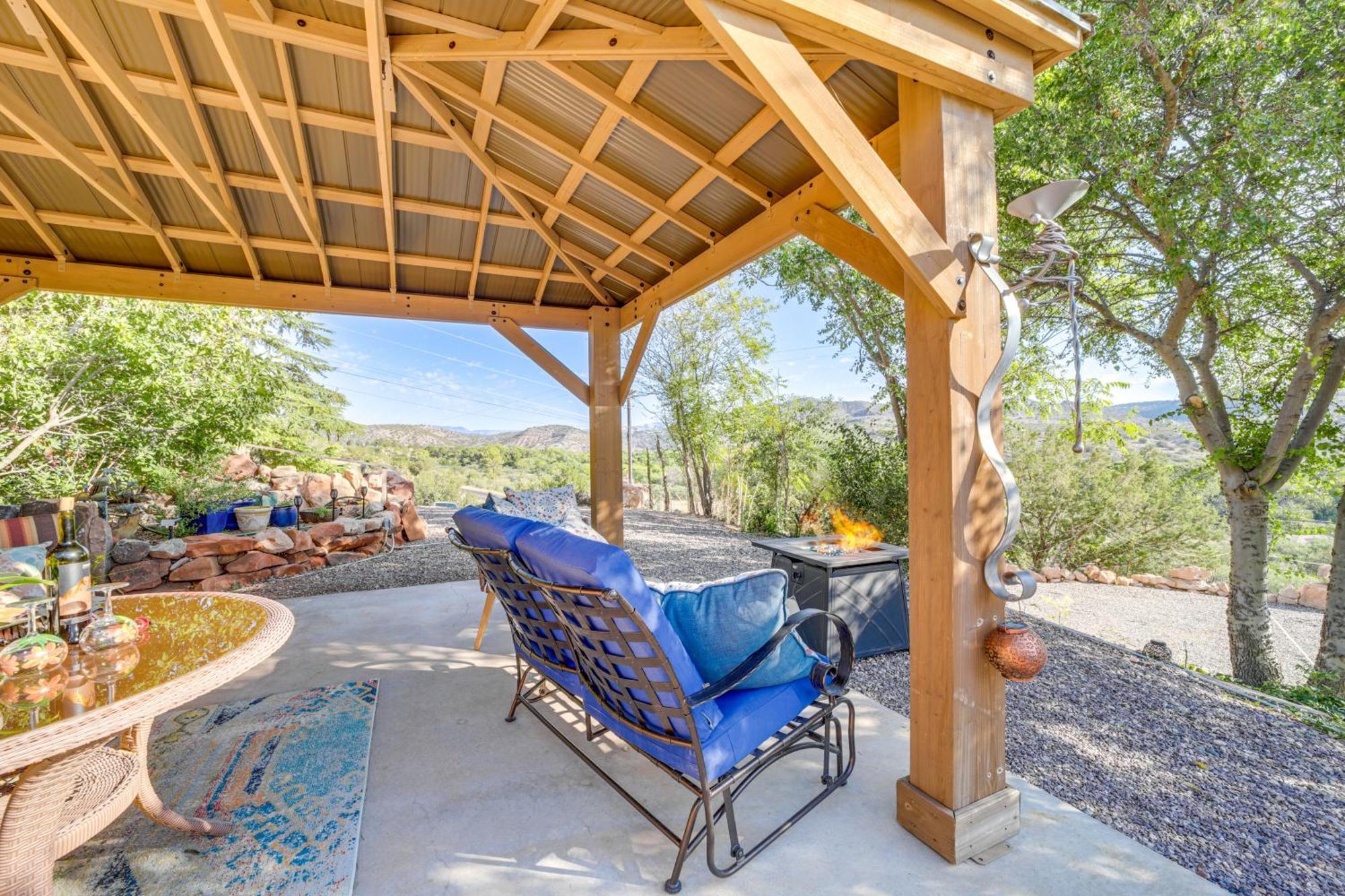 Vineyard Views And Sauna At Cornville Home! 코튼우드 외부 사진