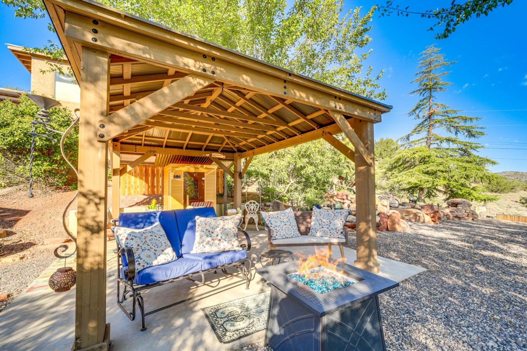 Vineyard Views And Sauna At Cornville Home! 코튼우드 외부 사진