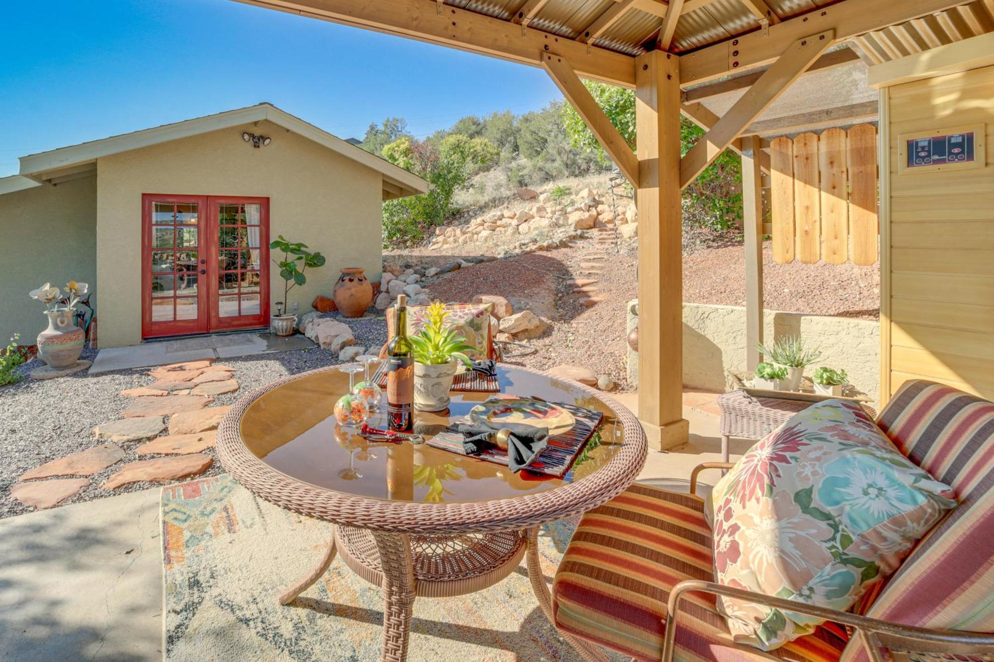 Vineyard Views And Sauna At Cornville Home! 코튼우드 외부 사진